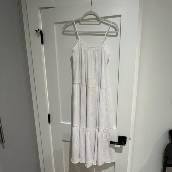 H&M white sun dress - Picture 2 of 3